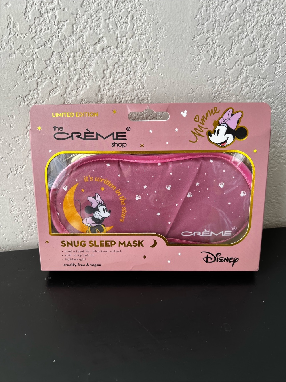 The Crème Shop x Disney Minnie Pink Snug Sleep Mask
